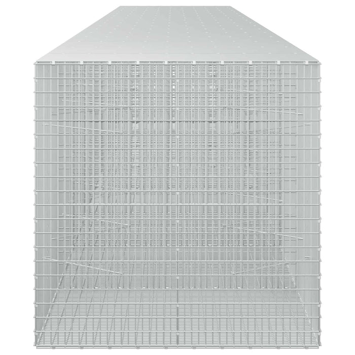 Gabion cu fir de 3,5 mm și plasă de 5x2,5 cm 850x100x100 cm WALTI