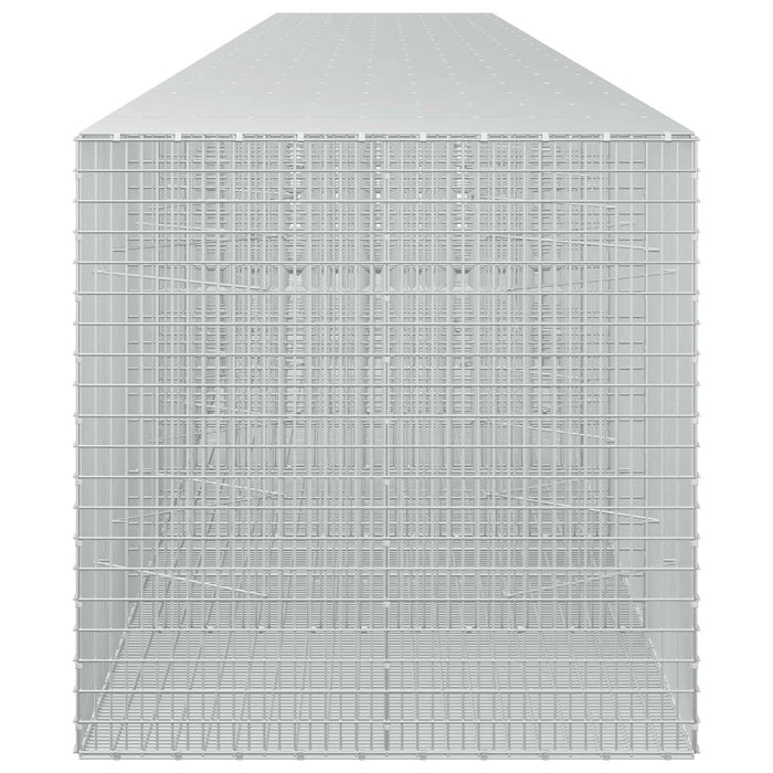 Gabion cu fir de 3,5 mm și plasă de 5x2,5 cm 1000x100x100 cm - WALTI WALTI