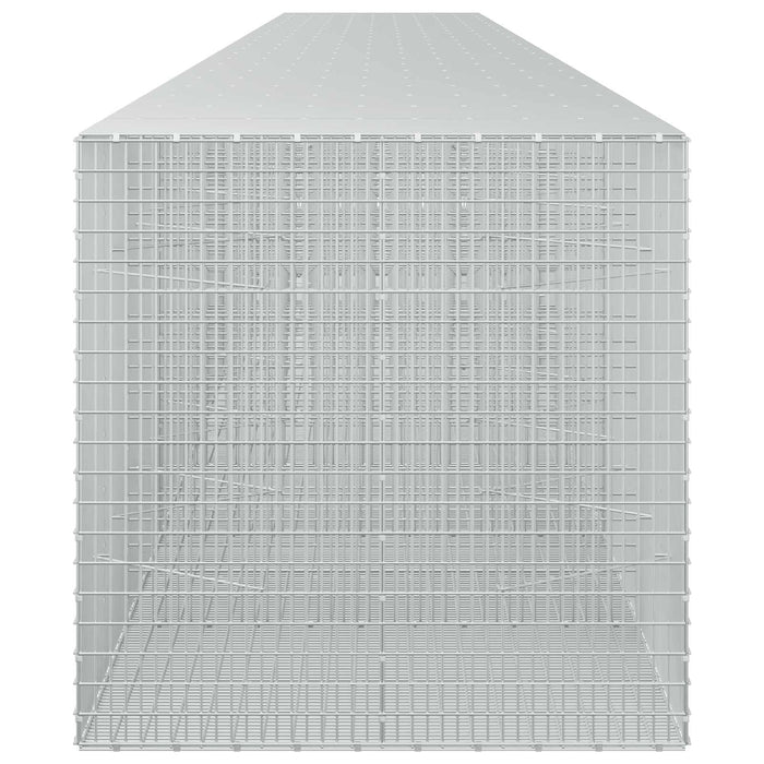 Gabion cu fir de 3,5 mm și plasă de 5x2,5 cm 1150x100x100 cm WALTI