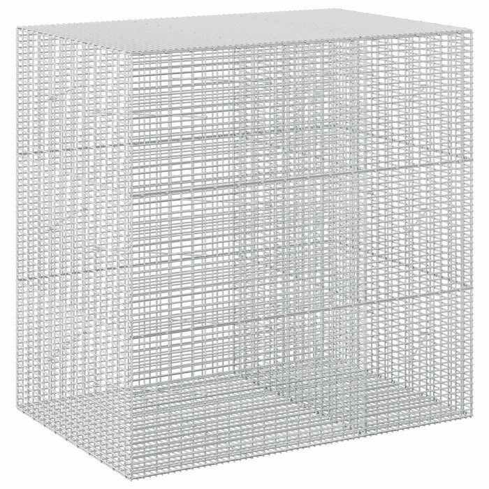 Gabion cu fir de 3,5 mm și plasă de 5x2,5 cm 150x100x150 cm WALTI