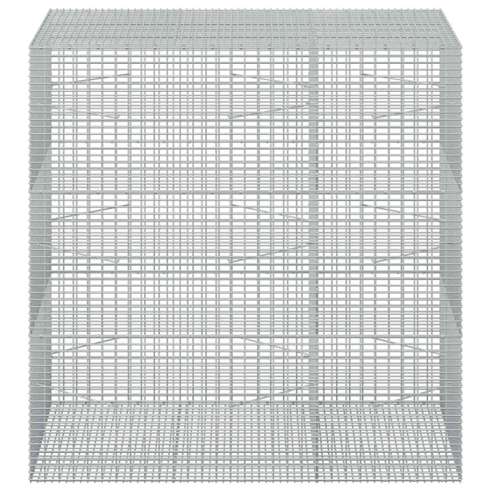 Gabion cu fir de 3,5 mm și plasă de 5x2,5 cm 150x100x150 cm WALTI