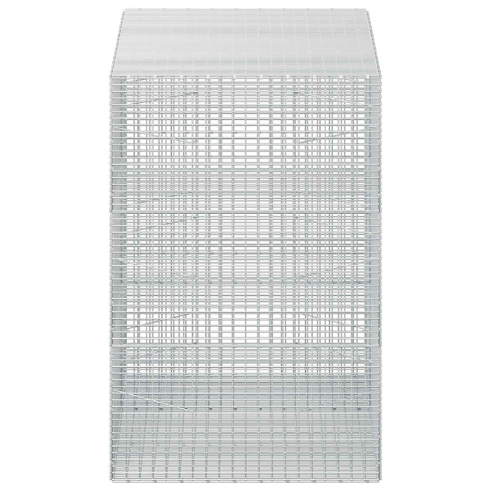 Gabion cu fir de 3,5 mm și plasă de 5x2,5 cm 150x100x150 cm WALTI
