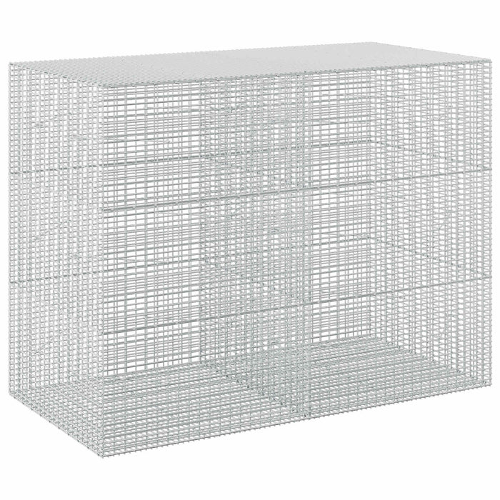 Gabion cu fir de 3,5 mm și plasă de 5x2,5 cm 200x100x150 cm - WALTI WALTI