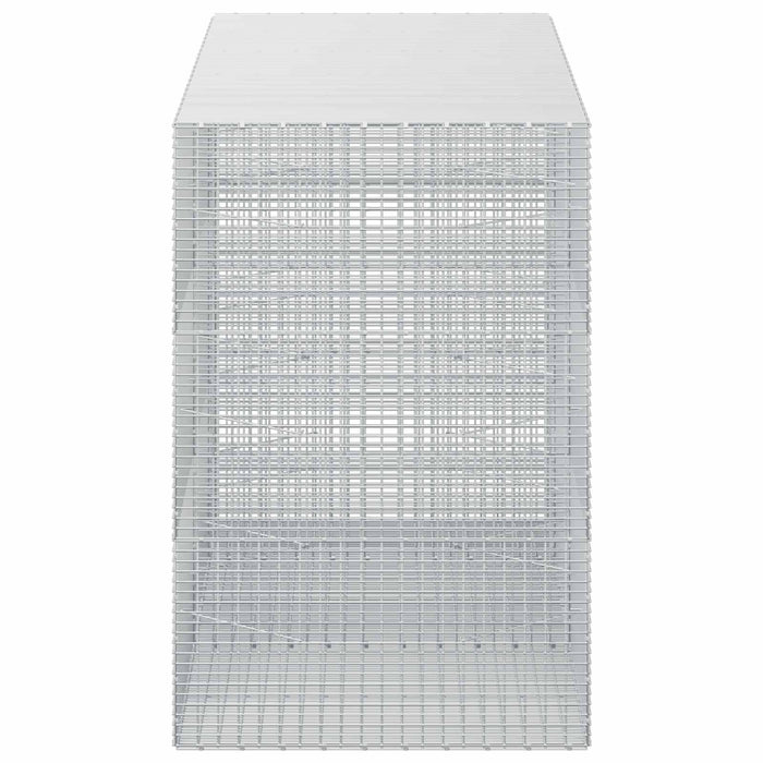 Gabion cu fir de 3,5 mm și plasă de 5x2,5 cm 250x100x150 cm WALTI