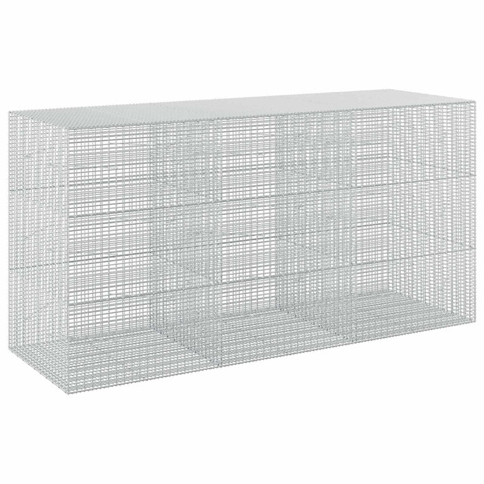 Gabion cu fir de 3,5 mm și plasă de 5x2,5 cm 300x100x150 cm WALTI
