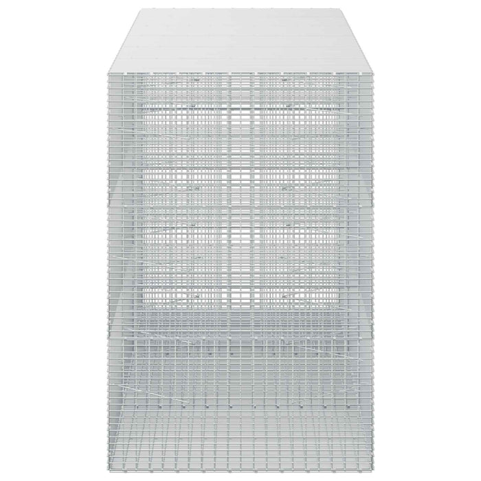 Gabion cu fir de 3,5 mm și plasă de 5x2,5 cm 300x100x150 cm WALTI