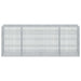 Gabion cu fir de 3,5 mm și plasă de 5x2,5 cm 400x100x150 cm - WALTI WALTI