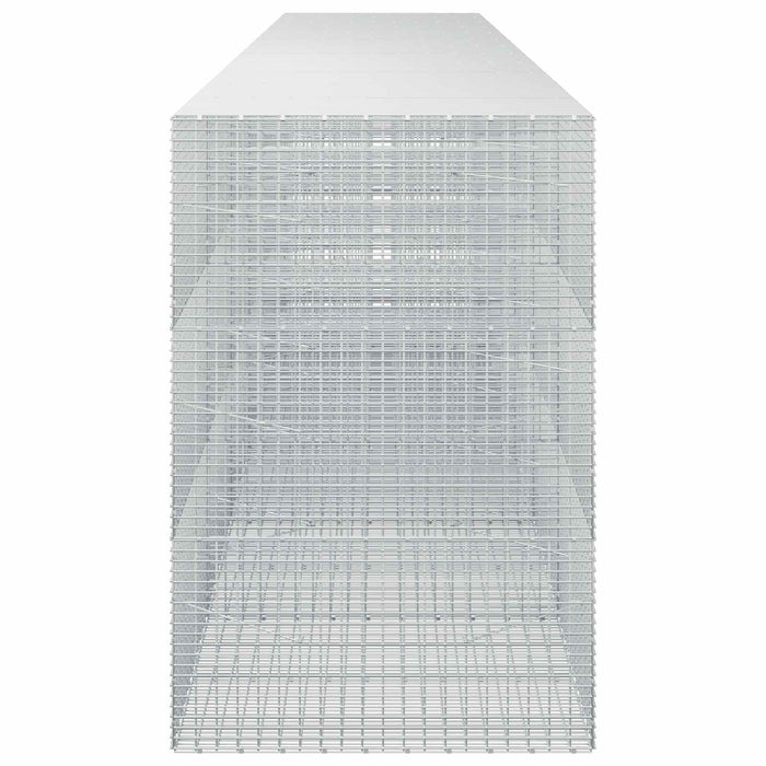 Gabion cu fir de 3,5 mm și plasă de 5x2,5 cm 600x100x150 cm WALTI