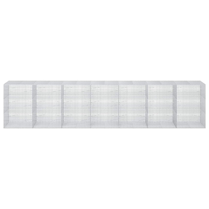 Gabion cu fir de 3,5 mm și plasă de 5x2,5 cm 700x100x150 cm WALTI