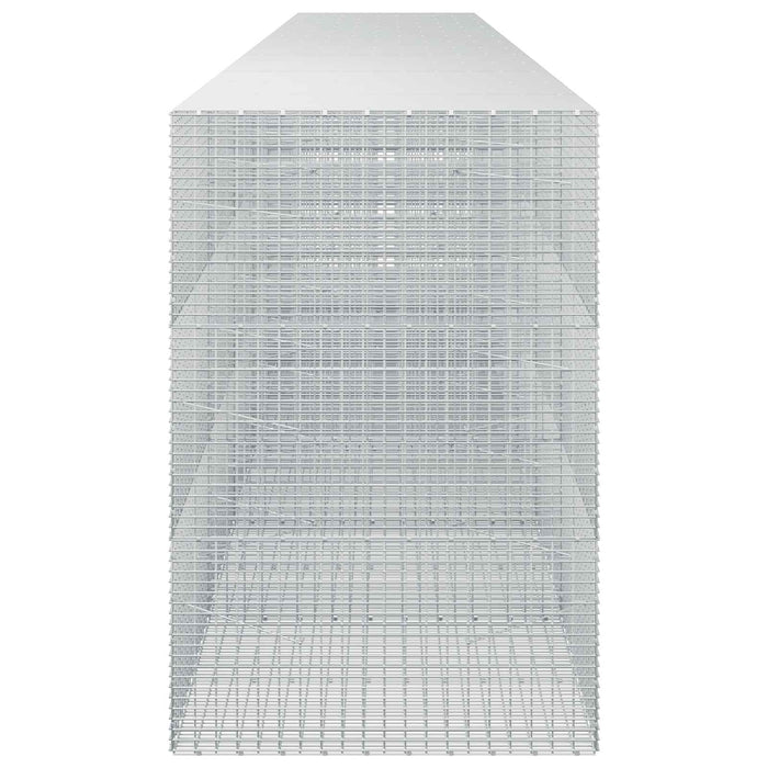 Gabion cu fir de 3,5 mm și plasă de 5x2,5 cm 700x100x150 cm WALTI