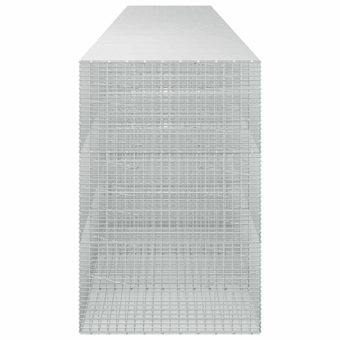 Gabion cu fir de 3,5 mm și plasă de 5x2,5 cm 850x100x150 cm WALTI
