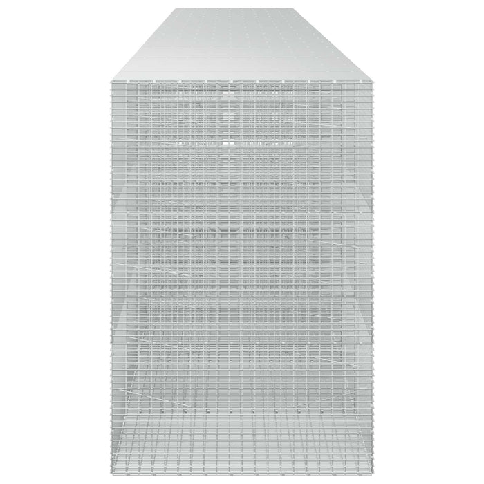 Gabion cu fir de 3,5 mm și plasă de 5x2,5 cm 900x100x150 cm WALTI