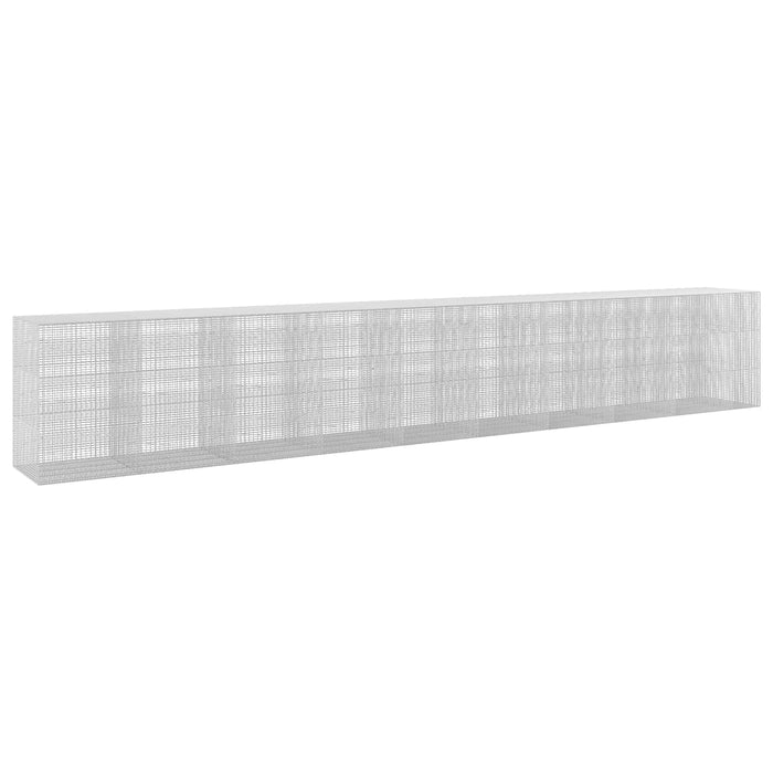 Gabion cu fir de 3,5 mm și plasă de 5x2,5 cm 950x100x150 cm WALTI