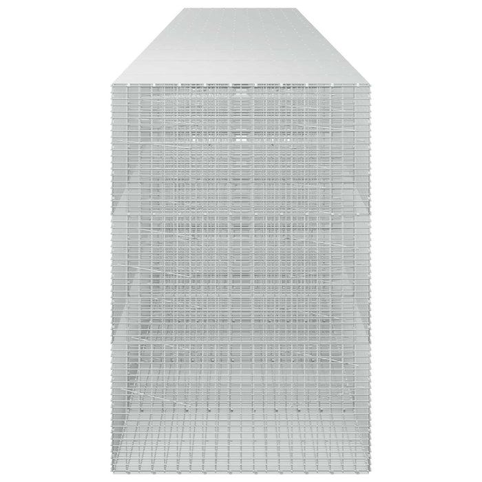Gabion cu fir de 3,5 mm și plasă de 5x2,5 cm 950x100x150 cm WALTI