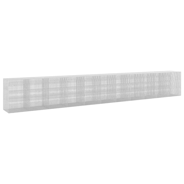 Gabion cu fir de 3,5 mm și plasă de 5x2,5 cm 1100x100x150 cm WALTI