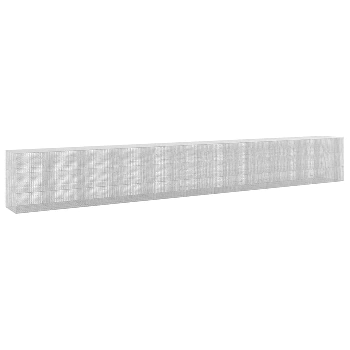 Gabion cu fir de 3,5 mm și plasă de 5x2,5 cm 1150x100x150 cm WALTI