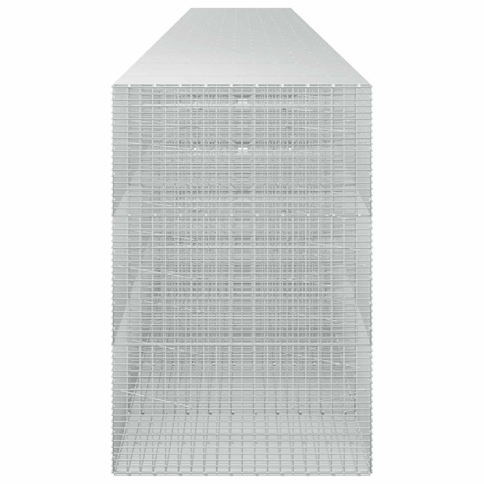 Gabion cu fir de 3,5 mm și plasă de 5x2,5 cm 1150x100x150 cm WALTI