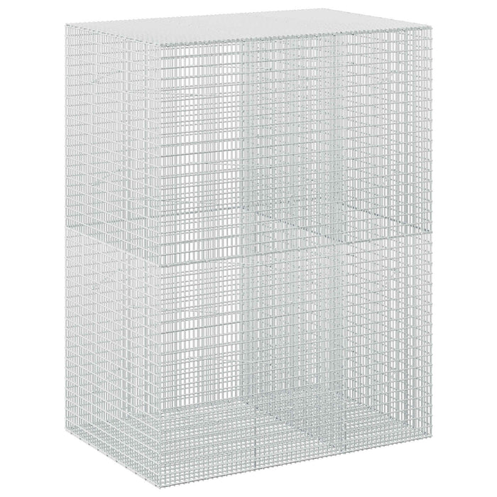 Gabion cu fir de 3,5 mm și plasă de 5x2,5 cm 150x100x200 cm WALTI