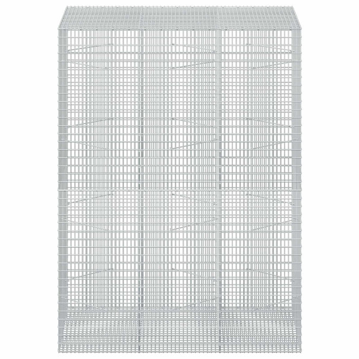 Gabion cu fir de 3,5 mm și plasă de 5x2,5 cm 150x100x200 cm WALTI