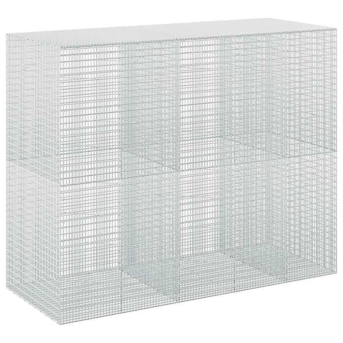 Gabion cu fir de 3,5 mm și plasă de 5x2,5 cm 250x100x200 cm WALTI