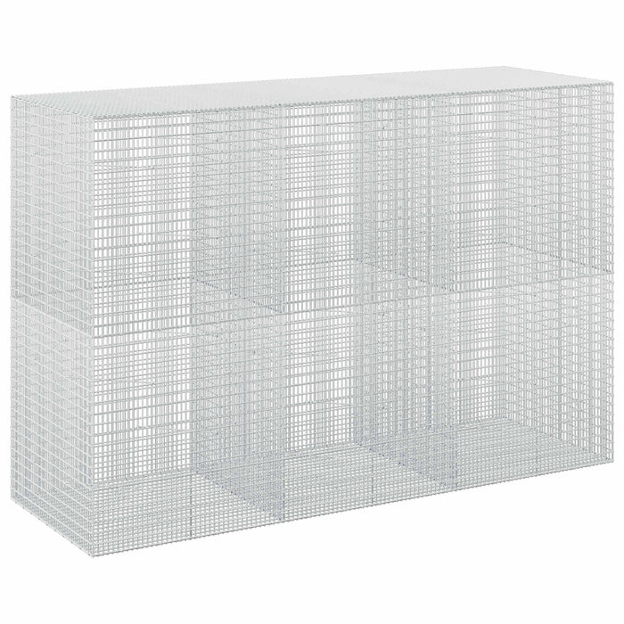 Gabion cu fir de 3,5 mm și plasă de 5x2,5 cm 300x100x200 cm WALTI