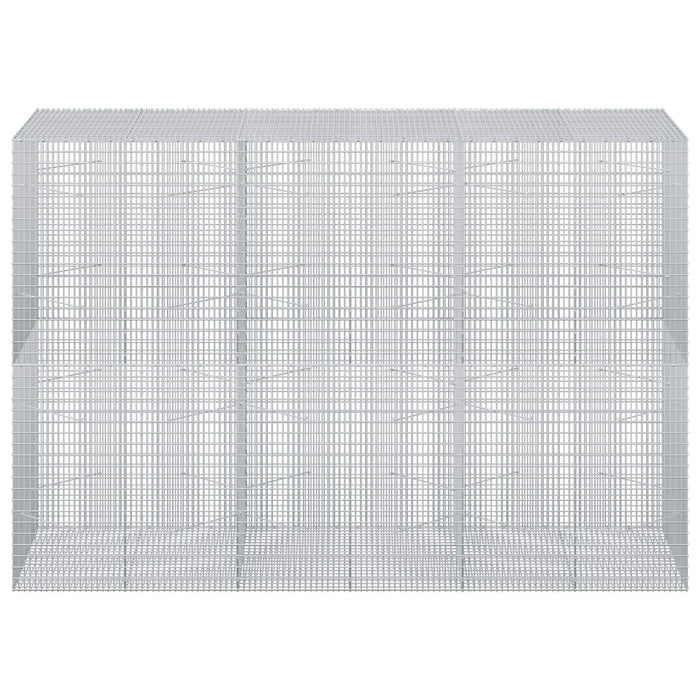 Gabion cu fir de 3,5 mm și plasă de 5x2,5 cm 300x100x200 cm WALTI