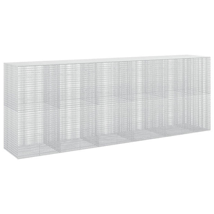 Gabion cu fir de 3,5 mm și plasă de 5x2,5 cm 550x100x200 cm WALTI