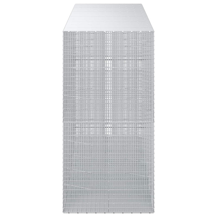 Gabion cu fir de 3,5 mm și plasă de 5x2,5 cm 550x100x200 cm WALTI