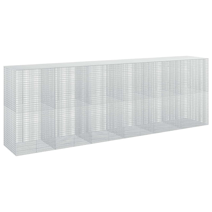 Gabion cu fir de 3,5 mm și plasă de 5x2,5 cm 600x100x200 cm - WALTI WALTI