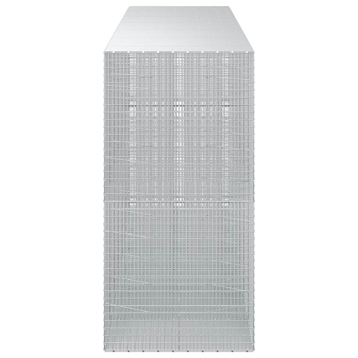 Gabion cu fir de 3,5 mm și plasă de 5x2,5 cm 650x100x200 cm WALTI