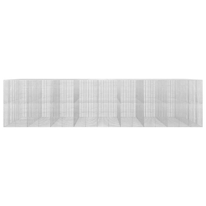 Gabion cu fir de 3,5 mm și plasă de 5x2,5 cm 850x100x200 cm WALTI