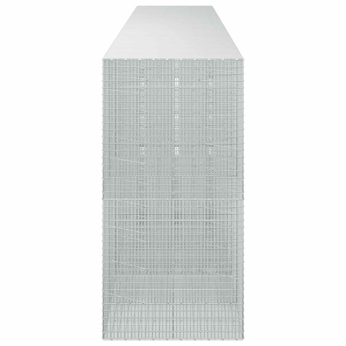 Gabion cu fir de 3,5 mm și plasă de 5x2,5 cm 850x100x200 cm WALTI