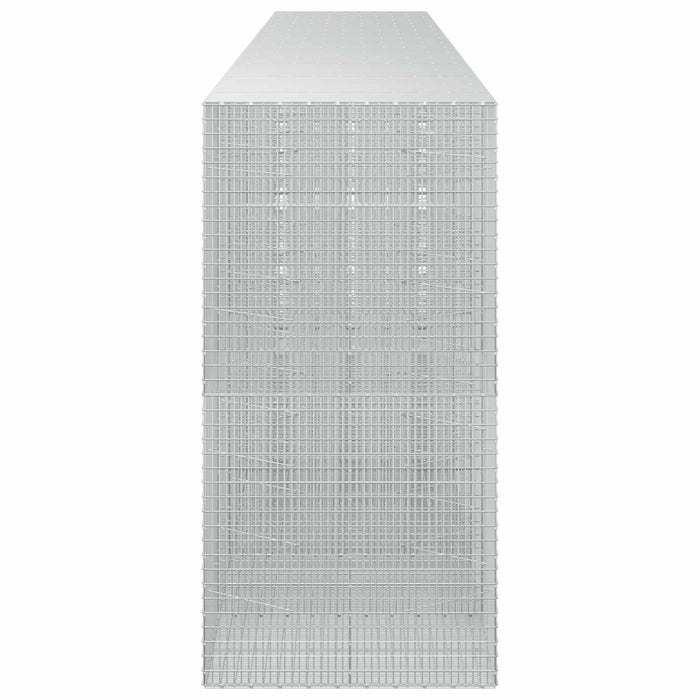 Gabion cu fir de 3,5 mm și plasă de 5x2,5 cm 900x100x200 cm WALTI