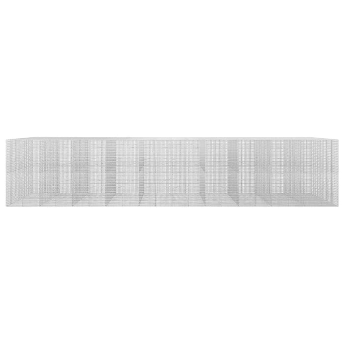 Gabion cu fir de 3,5 mm și plasă de 5x2,5 cm 1000x100x200 cm WALTI