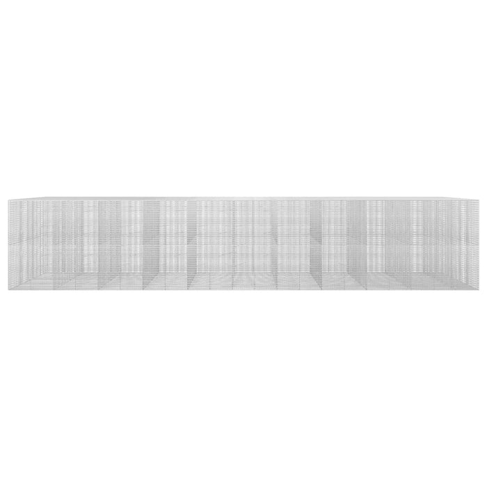 Gabion cu fir de 3,5 mm și plasă de 5x2,5 cm 1050x100x200 cm WALTI
