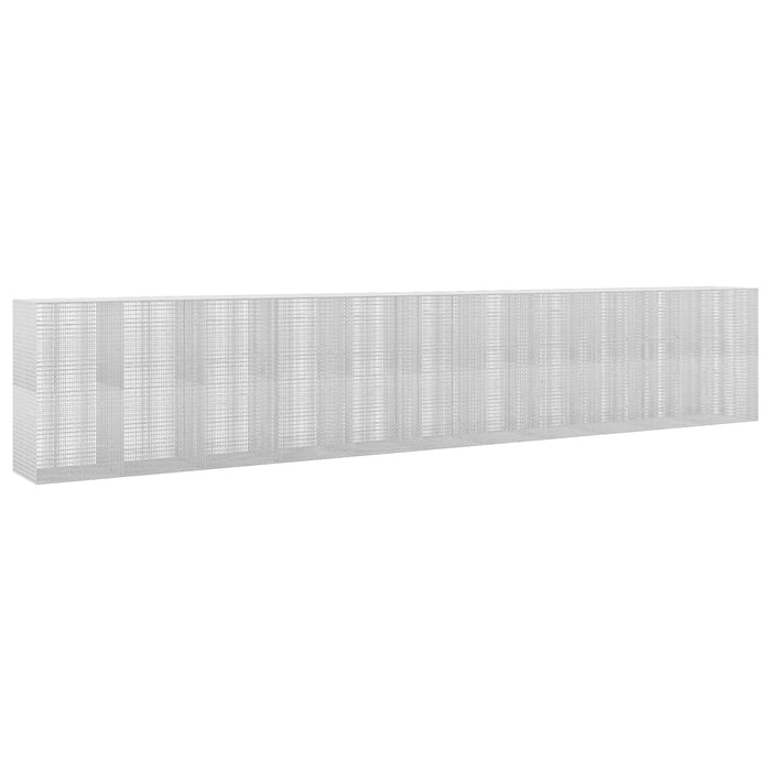 Gabion cu fir de 3,5 mm și plasă de 5x2,5 cm 1100x100x200 cm WALTI