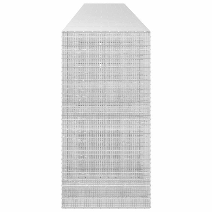 Gabion cu fir de 3,5 mm și plasă de 5x2,5 cm 1150x100x200 cm WALTI