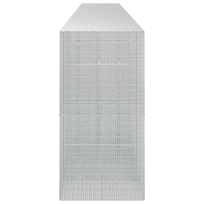 Gabion cu fir de 3,5 mm și plasă de 5x2,5 cm 1200x100x200 cm WALTI