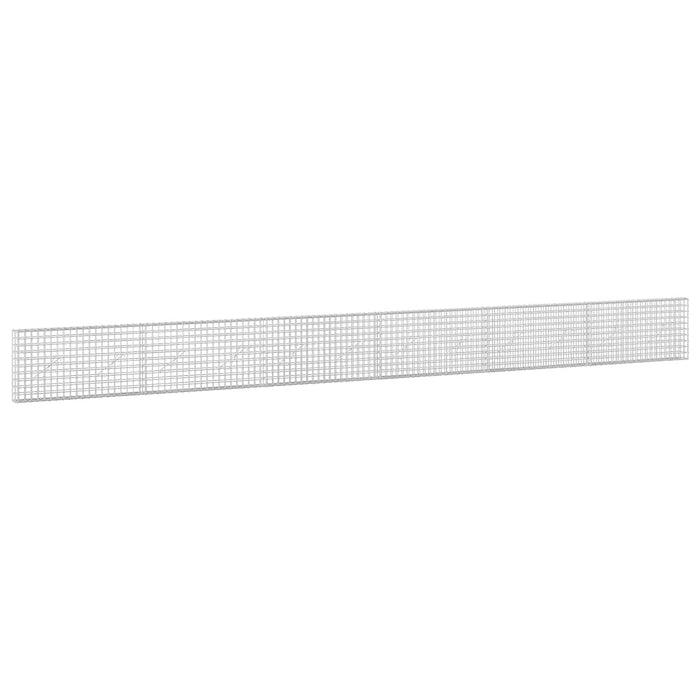 Gabion cu sârmă de 3,5 mm și plasă de 5x5 cm 600x10x50 cm WALTI