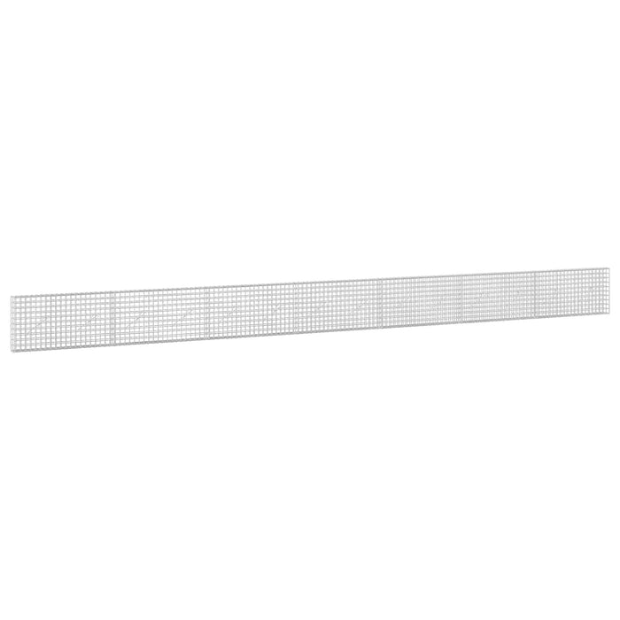 Gabion cu sârmă de 3,5 mm și plasă de 5x5 cm 700x10x50 cm WALTI