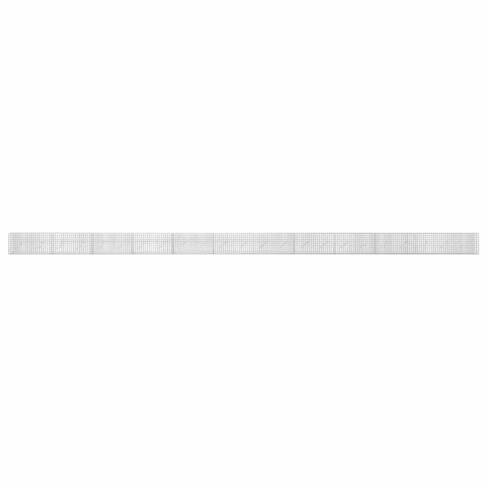 Gabion cu sârmă de 3,5 mm și plasă de 5x5 cm 1150x10x50 cm - WALTI WALTI