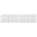 Gabion cu sârmă de 3,5 mm și plasă de 5x5 cm 450x10x100 cm - WALTI WALTI