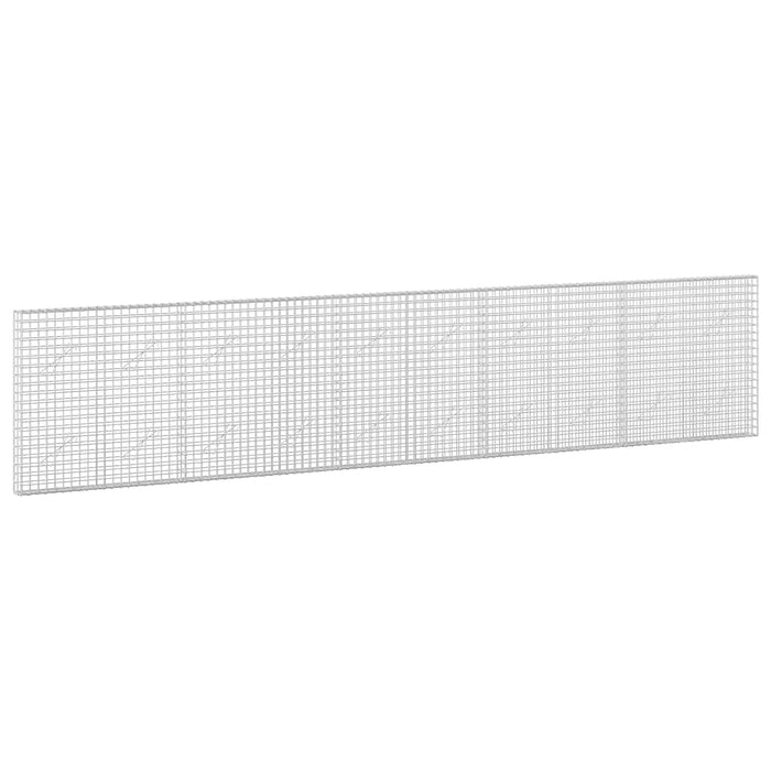 Gabion cu sârmă de 3,5 mm și plasă de 5x5 cm 500x10x100 cm - WALTI WALTI