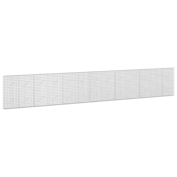 Gabion cu sârmă de 3,5 mm și plasă de 5x5 cm 650x10x100 cm WALTI