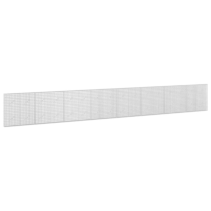 Gabion cu sârmă de 3,5 mm și plasă de 5x5 cm 800x10x100 cm WALTI
