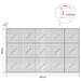 Gabion cu sârmă de 3,5 mm și plasă de 5x5 cm 250x10x150 cm - WALTI WALTI