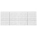 Gabion cu sârmă de 3,5 mm și plasă de 5x5 cm 400x10x150 cm - WALTI WALTI