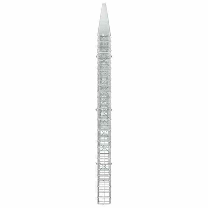Gabion cu sârmă de 3,5 mm și plasă de 5x5 cm 1150x10x150 cm WALTI