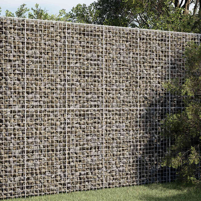 Gabion cu sârmă de 3,5 mm și plasă de 5x5 cm 150x10x200 cm WALTI
