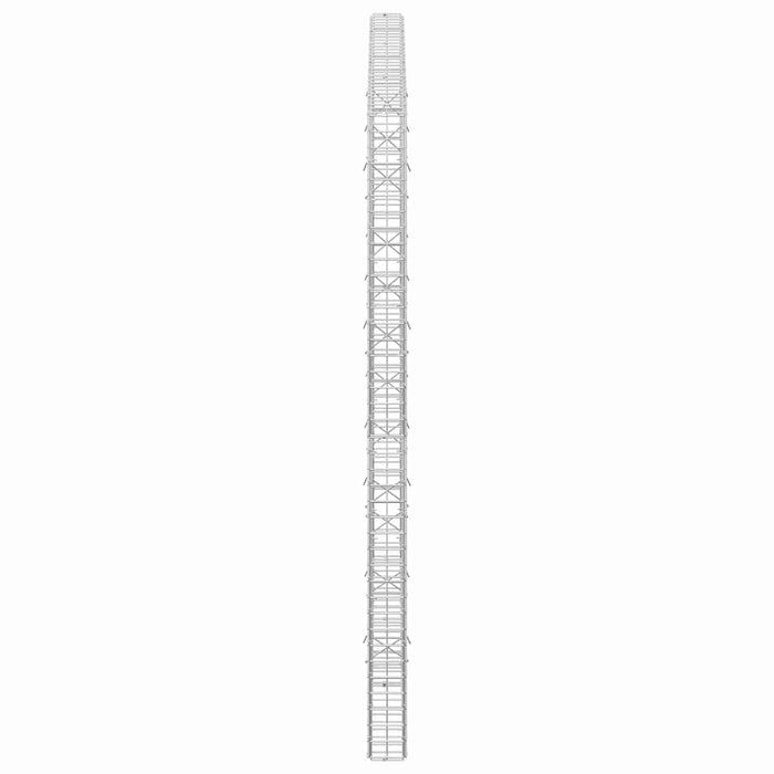 Gabion cu sârmă de 3,5 mm și plasă de 5x5 cm 150x10x200 cm WALTI